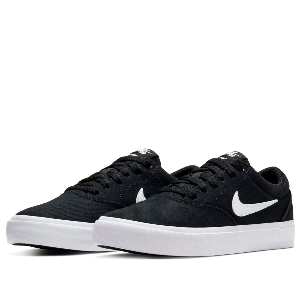 (GS) Nike SB Charge Canvas 'Black White' CQ0260-004