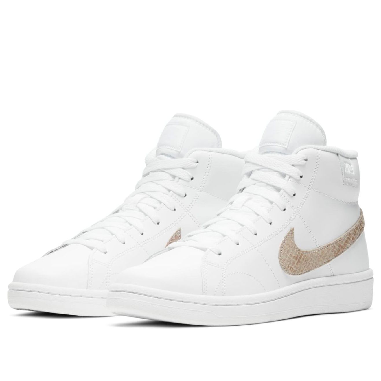 (WMNS) Nike Court Royale 2 Mid 'White Snakeskin Swoosh' DD9666-100