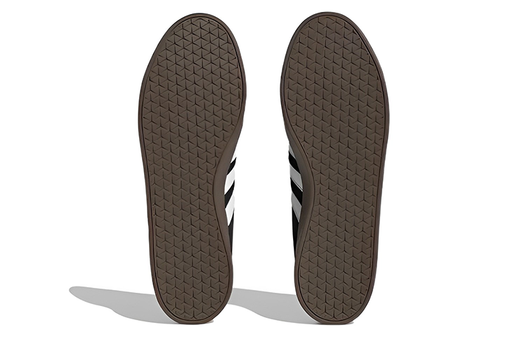 adidas VL Court Lifestyle Skate Shoes 'Black White Gum' HQ1801