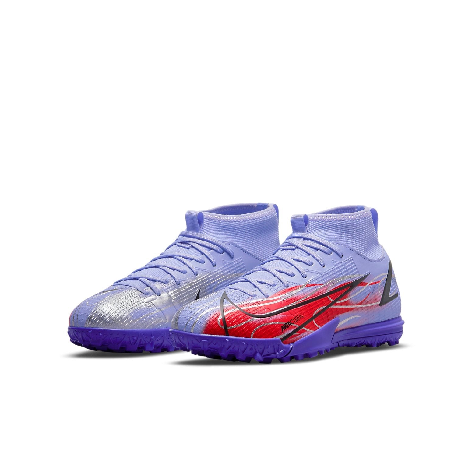 (GS) Nike Kylian Mbapp x Mercurial Superfly 8 Academy TF 'Flames' DB0935-506