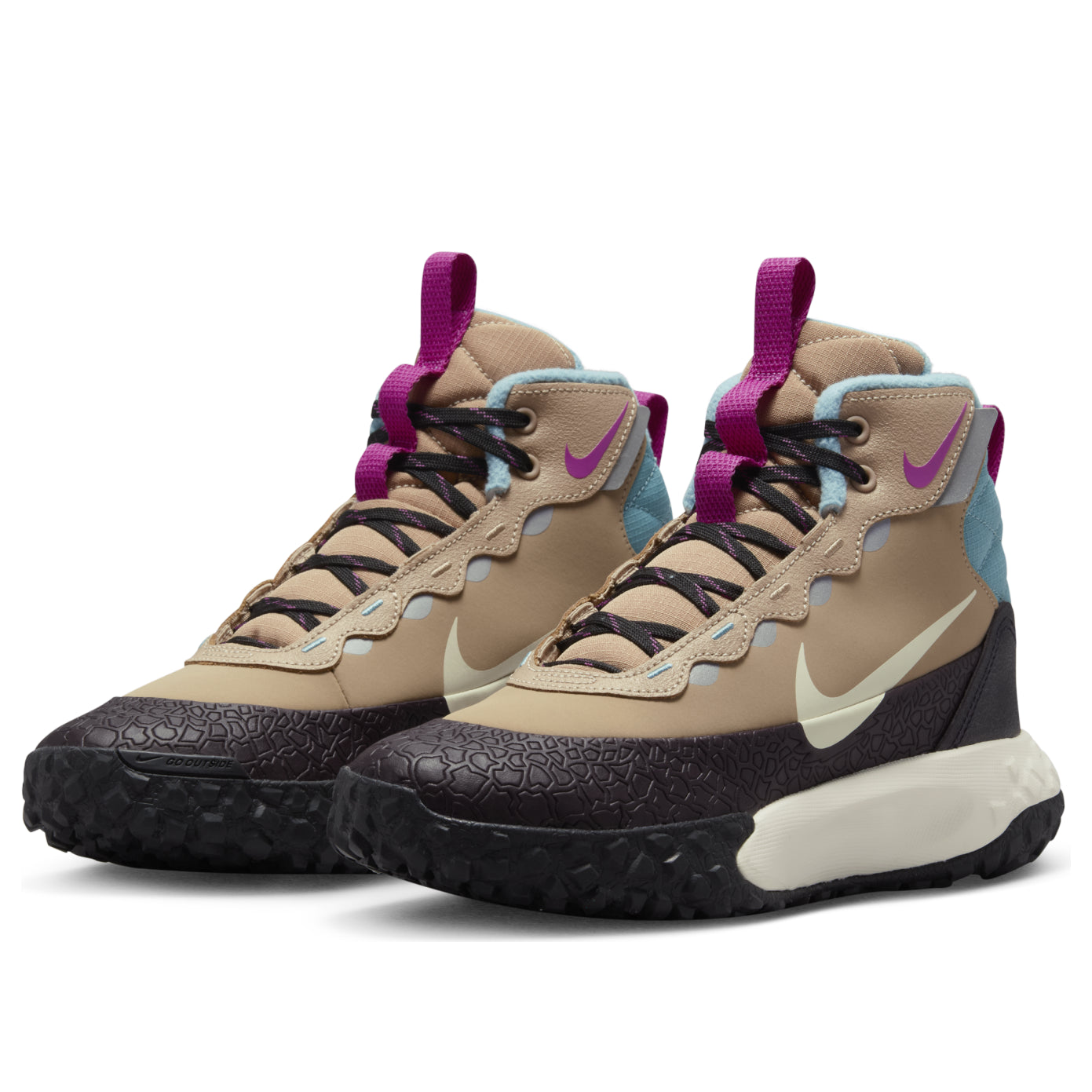 (GS) Nike Terrascout 'Hemp Burgundy Ash Denim Turquoise' FV4173-200