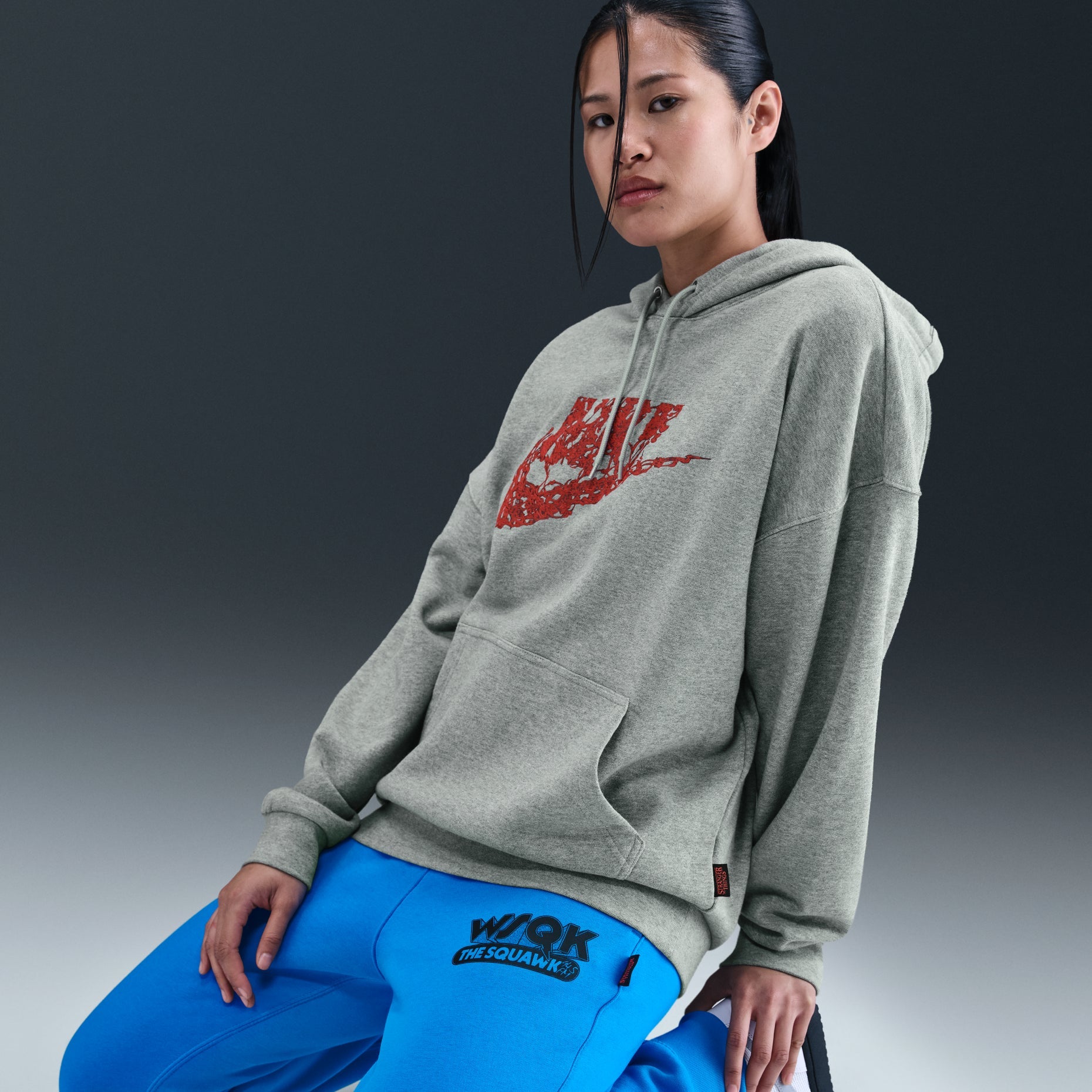 Nike x Stranger Things Sweatpants 'Blue' IF1992-435