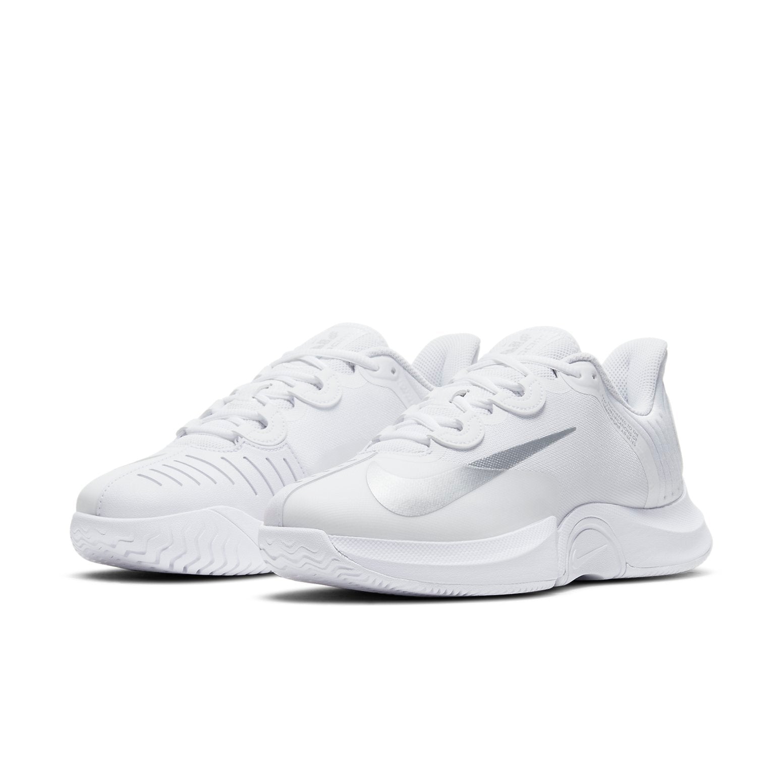 (WMNS) Nike Court Air Zoom GP Turbo 'White Metallic Silver' CK7580-104