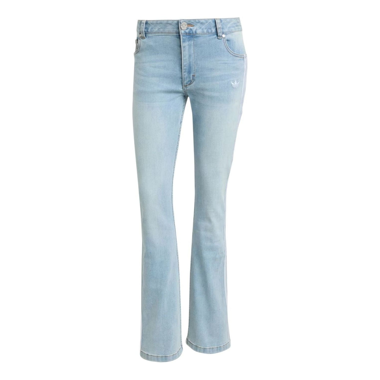(WMNS) adidas Adirenium Season 4 Team Geist Slim LR Denim Pants 'Light Blue' KE9801