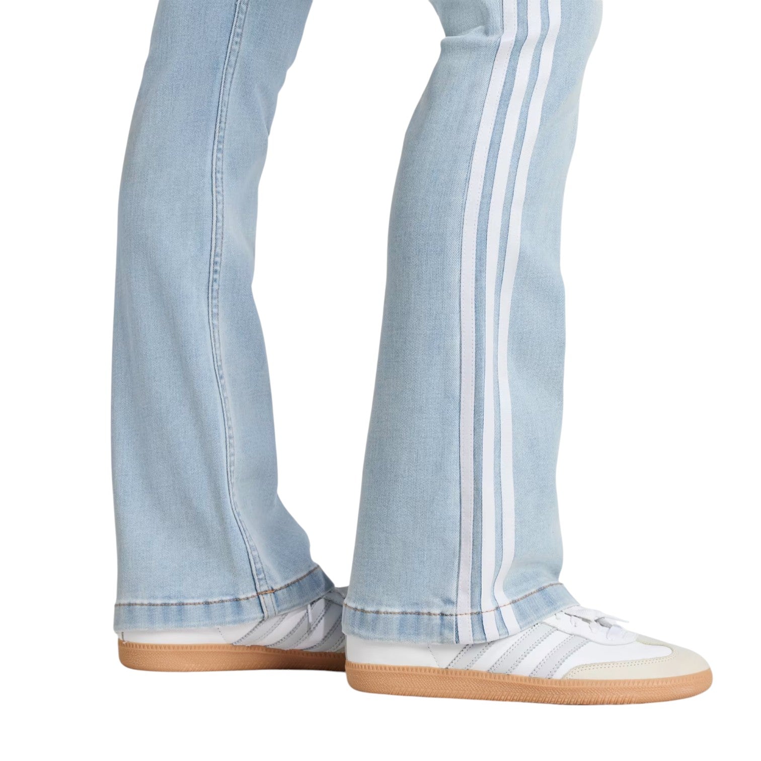 (WMNS) adidas Adirenium Season 4 Team Geist Slim LR Denim Pants 'Light Blue' KE9801