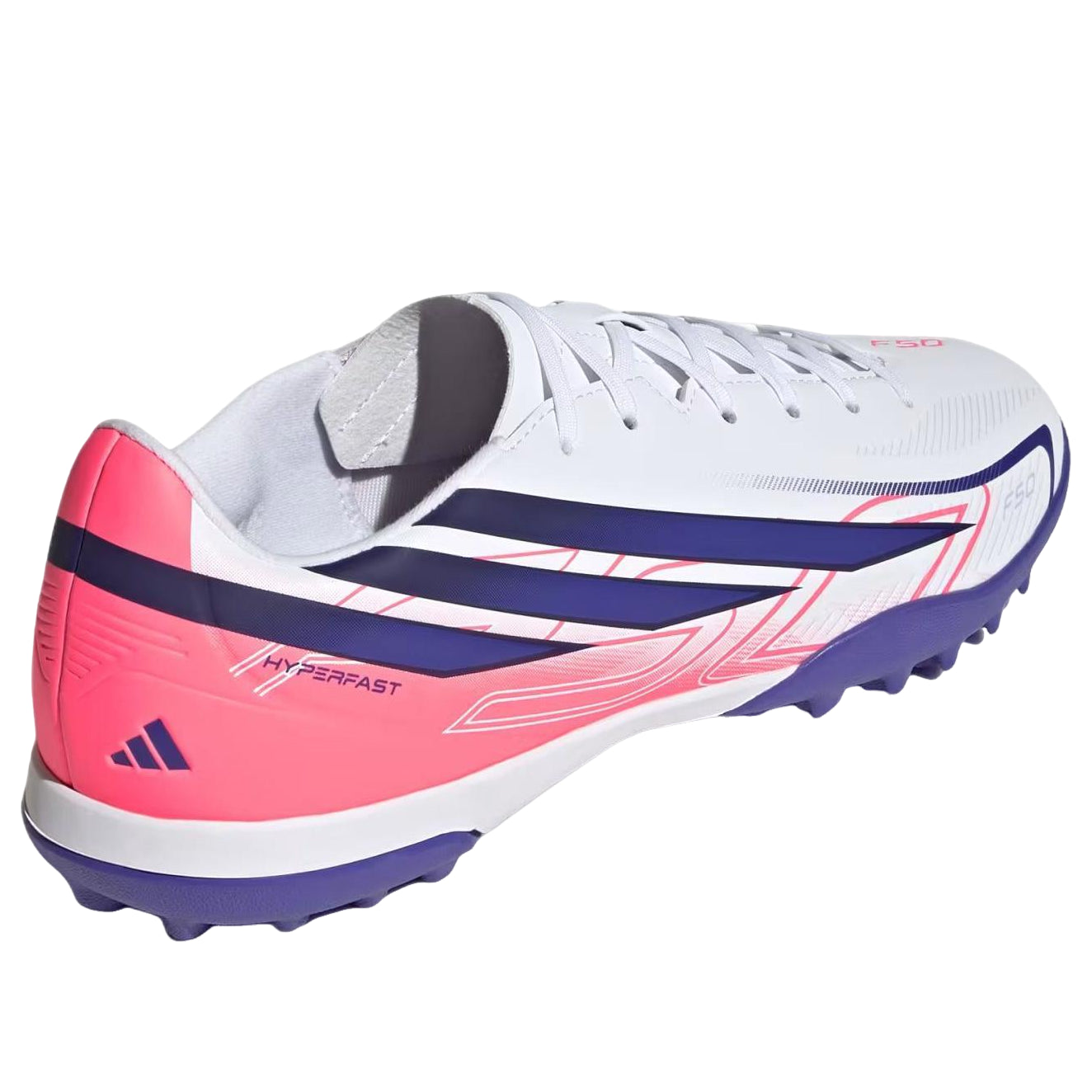 adidas F50 Hyperfast Club Turf 'White Solar Purple' KJ3409