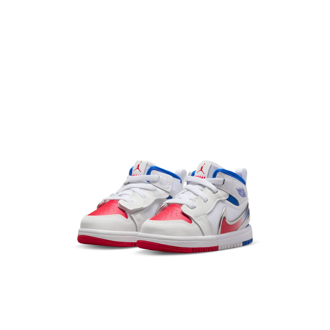 (TD) Air Jordan 1 Mid RM Easyon 'White Siren Red Blue' FQ1283-100