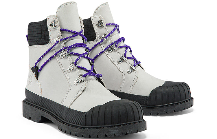 (WMNS) Timberland Heritage Rubber Toe 6 Inch Hiking Boot 'White' A2JX9W