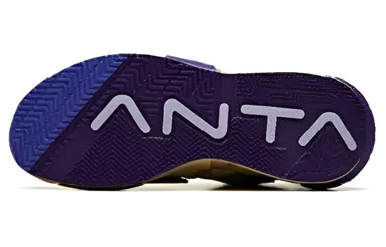 ANTA x Dragon Ball Super Basketball Shoes 'Gold Frieza' 11941602-3