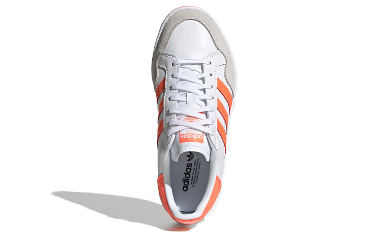 (WMNS) adidas originals Team Court 'White Orange' EF6071