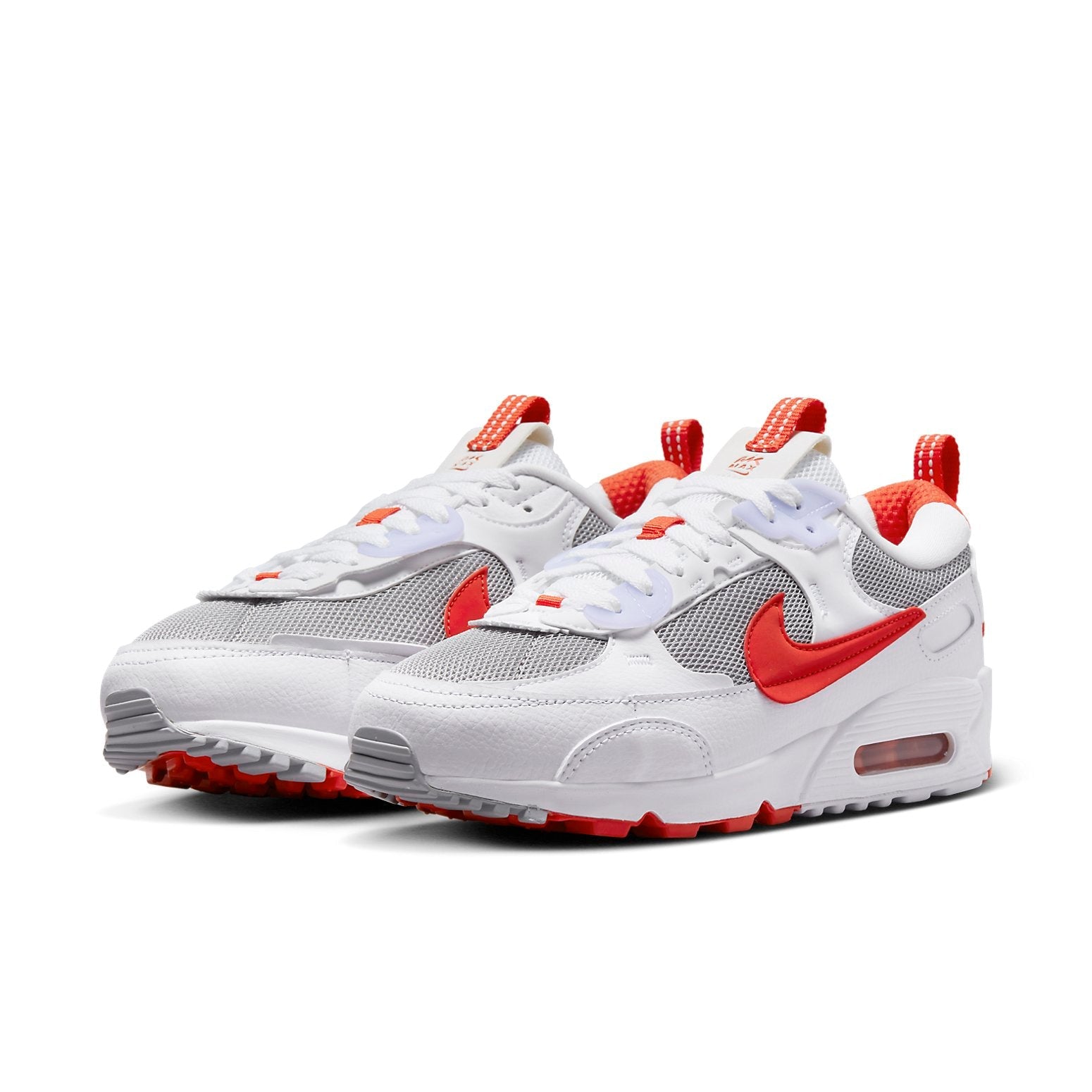 (WMNS) Nike Air Max 90 Futura 'White Picante Red' FD9865-100