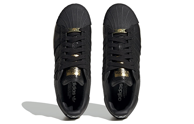 adidas Originals Superstar XLG Shoes 'Core Black Gold Metallic' IE5195
