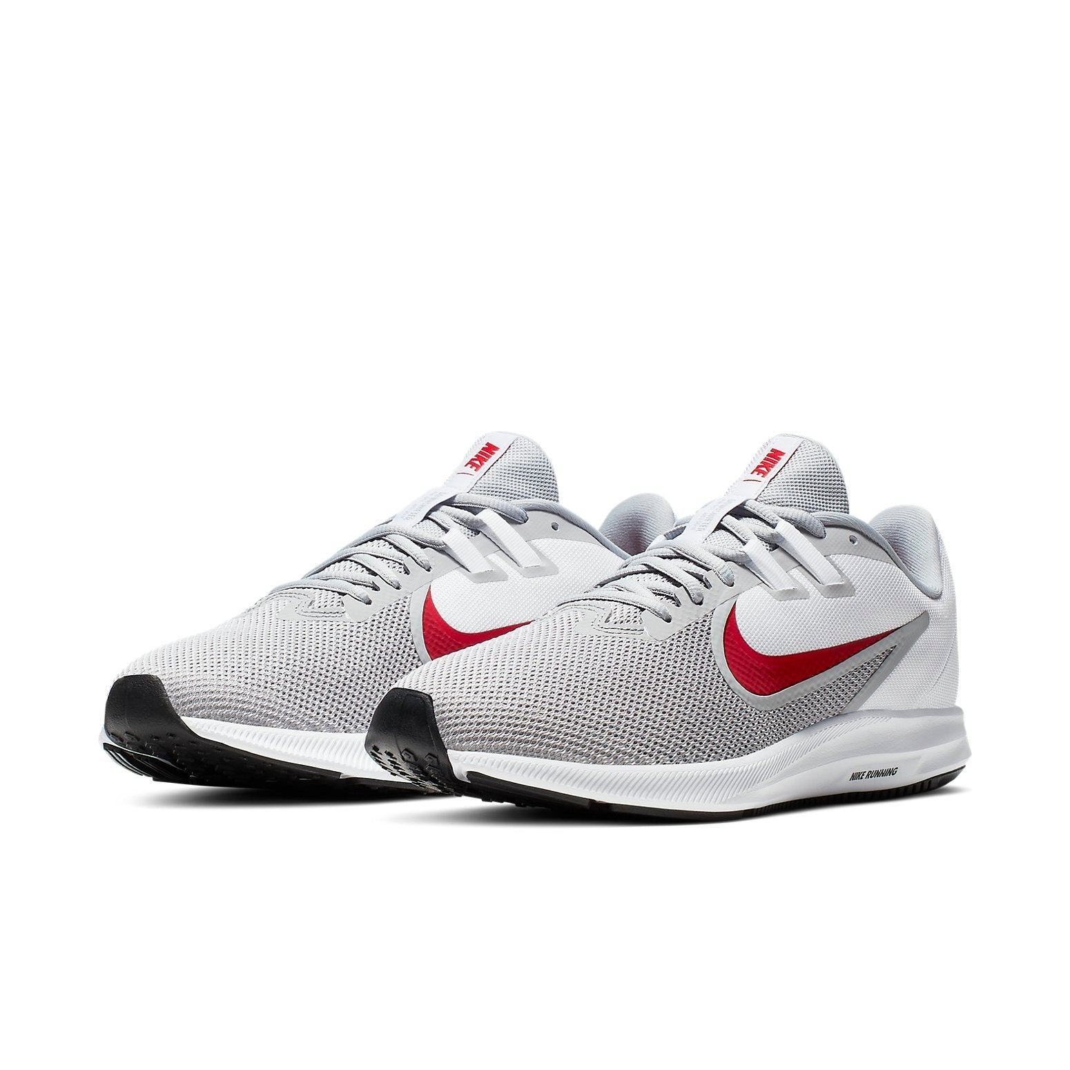 Nike Downshifter 9 'Wolf Grey Red' AQ7481-006