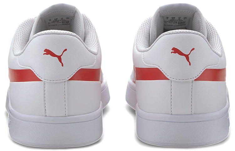 PUMA Smash v2 Max White/Red 371135-03