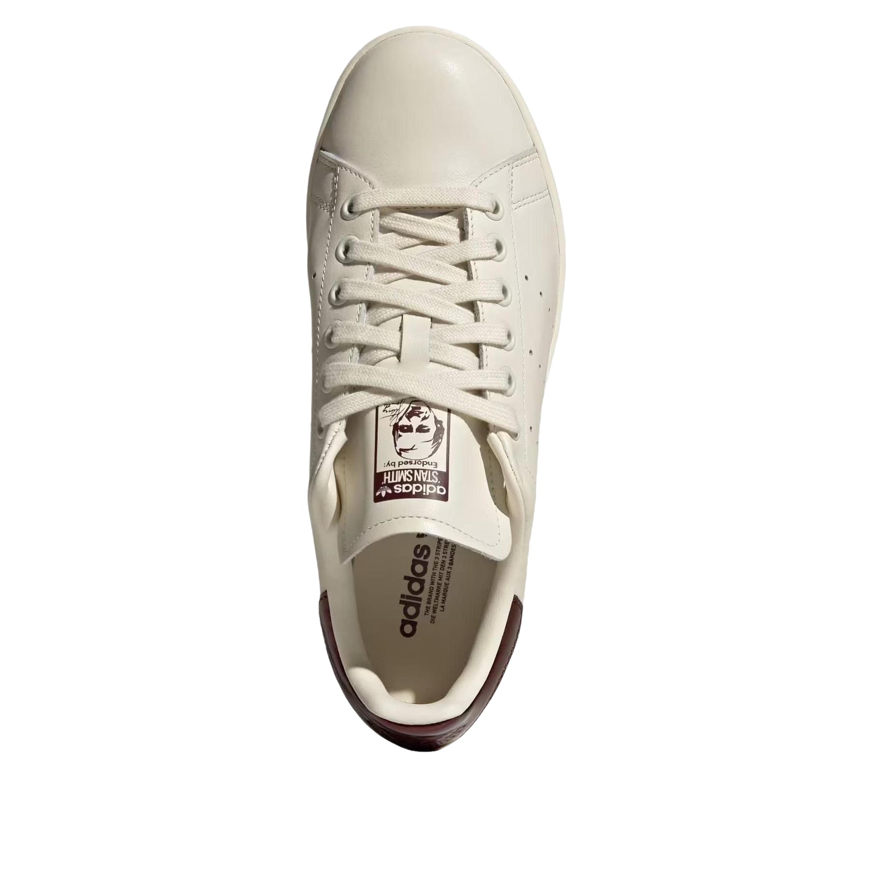 adidas Stan Smith 'Off White Maroon Metallic' LC0525
