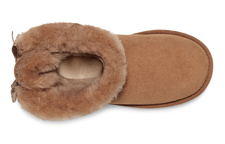 UGG Mini Bailey Bow Glitz 'Brown' 1123617K-CHE