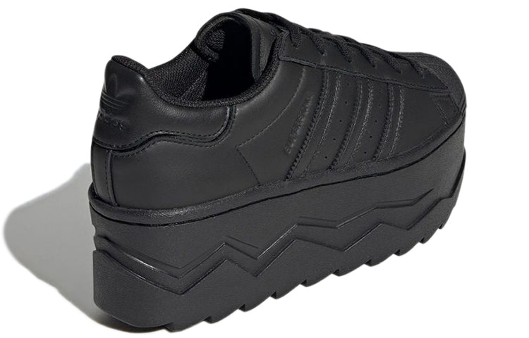 (WMNS) adidas originals Superstar Platform 'Black' GZ9126