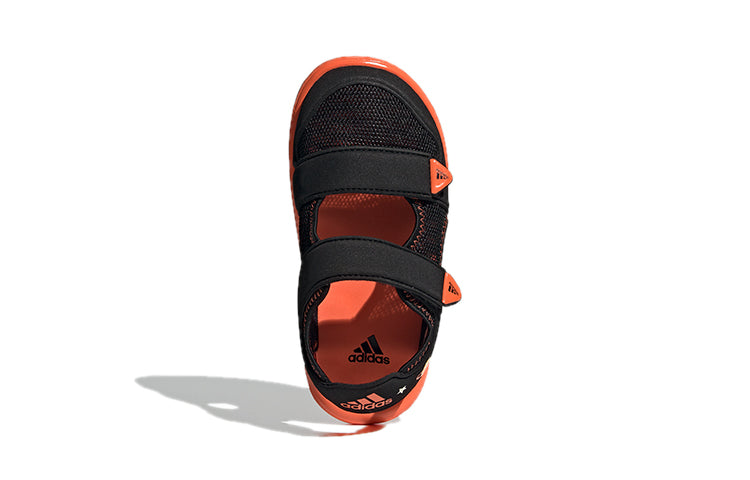 (PS) adidas Water Sandal Ct C Minimalistic Casual Black Orange Sandals 'Black Orange' GX2473