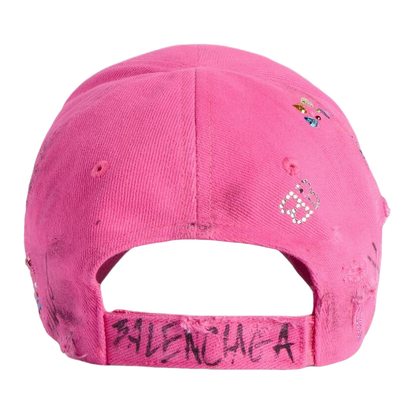 Balenciaga Upcycled Cap 'Pink' 857463410B25560