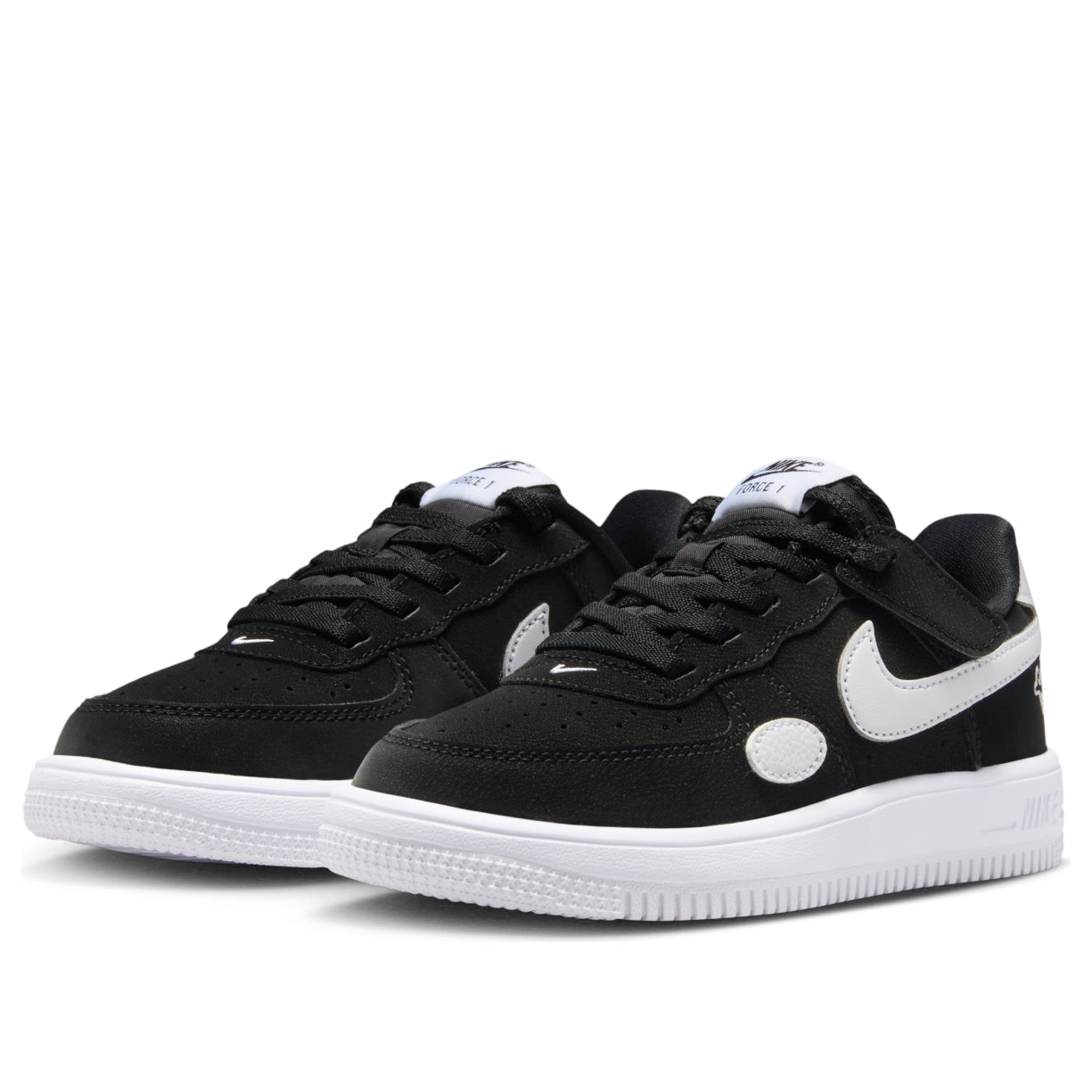 (PS) Nike Force 1 Low Easyon 'Black White' IR1301-001