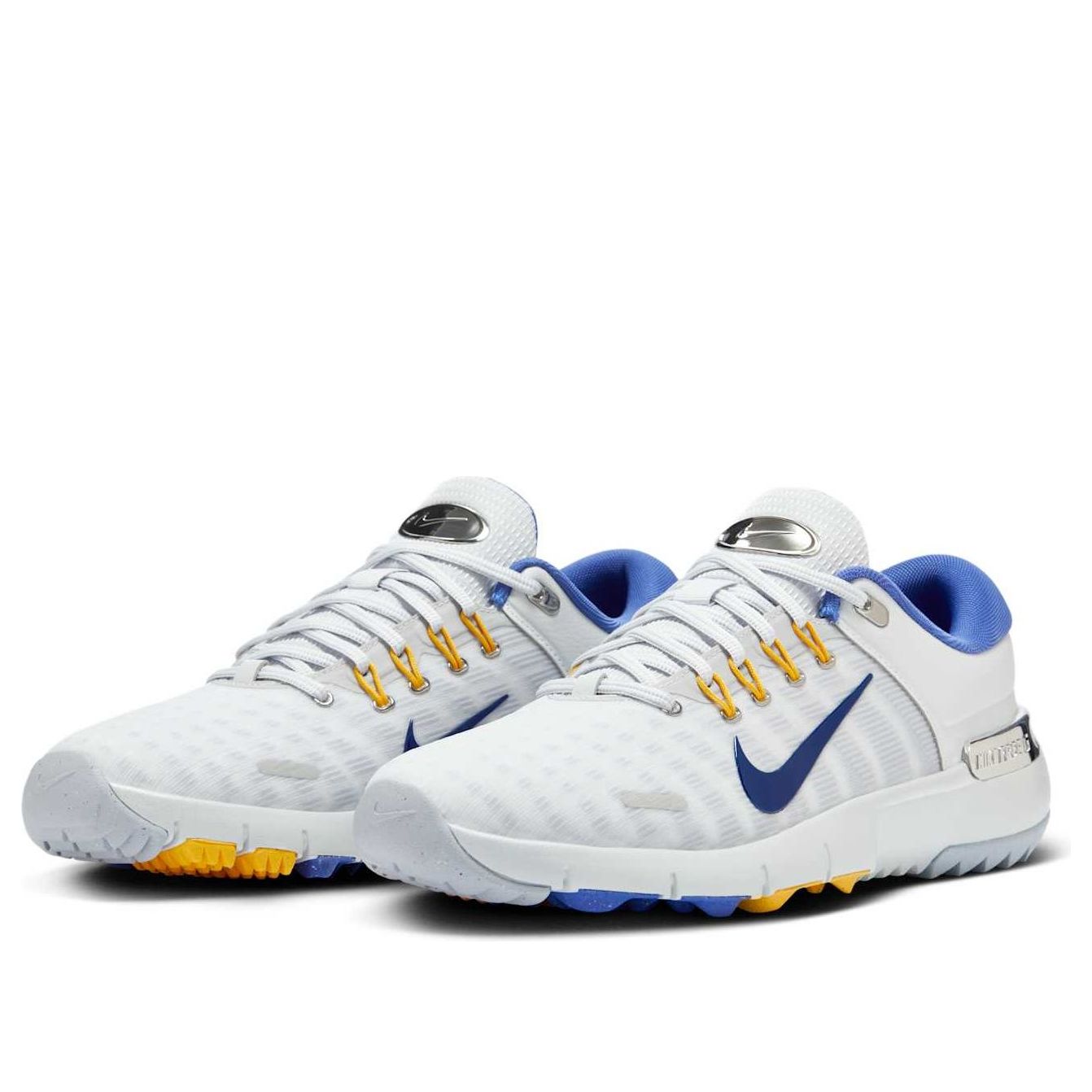 Nike Free Golf 'Pure Platinum University Gold Wolf Grey Astronomy Blue' FZ8795-002