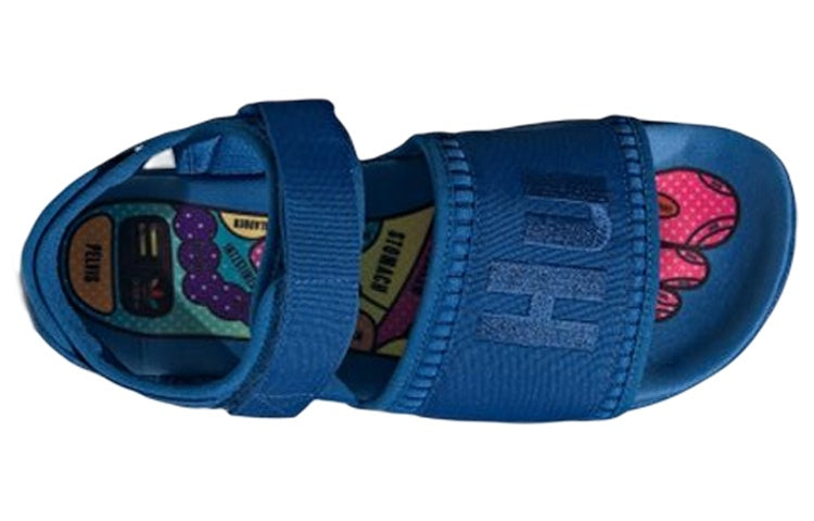 adidas x Pharrell Adilette 2.0 Sandal 'Blue' FU7613