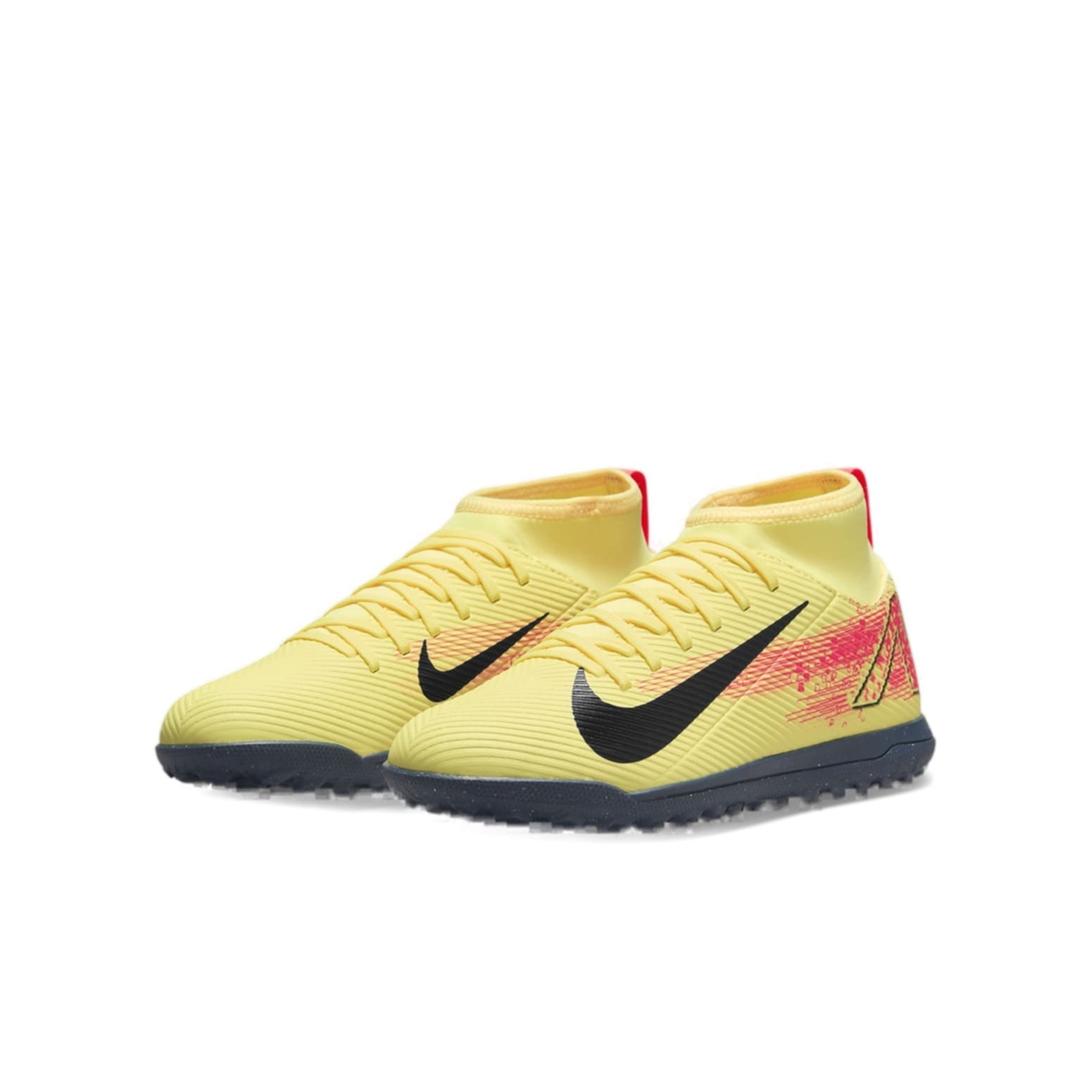 (GS) Nike x Kylian Mbappe Mercurial Superfly 10 Club 'Light Laser Orange' HJ6933-800
