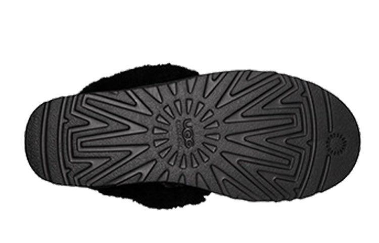 (WMNS) UGG Nita Slippers Black 1011894-BLK