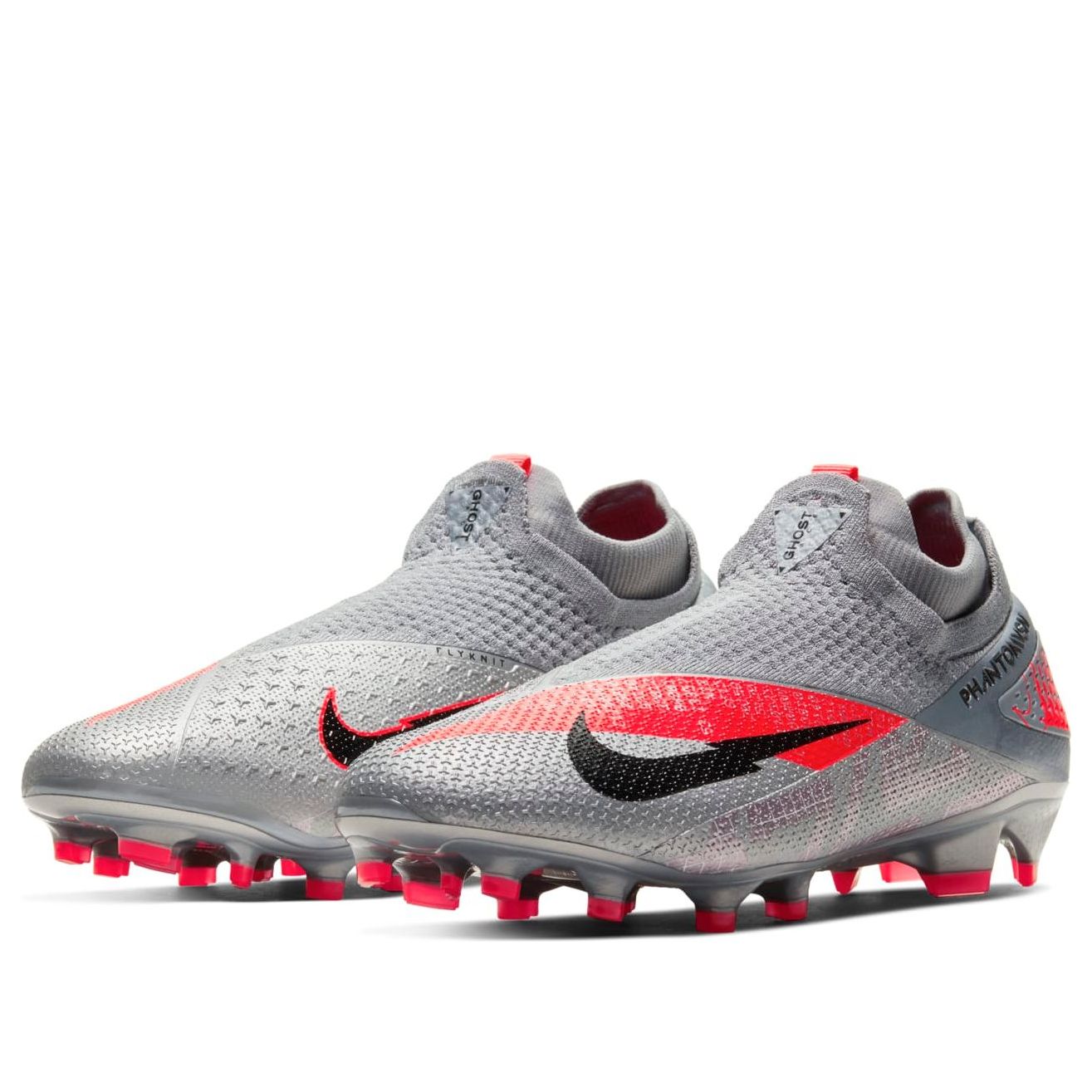 Nike Phantom Vision 2 Elite DF FG 'Metallic Grey Crimson' CD4161-906
