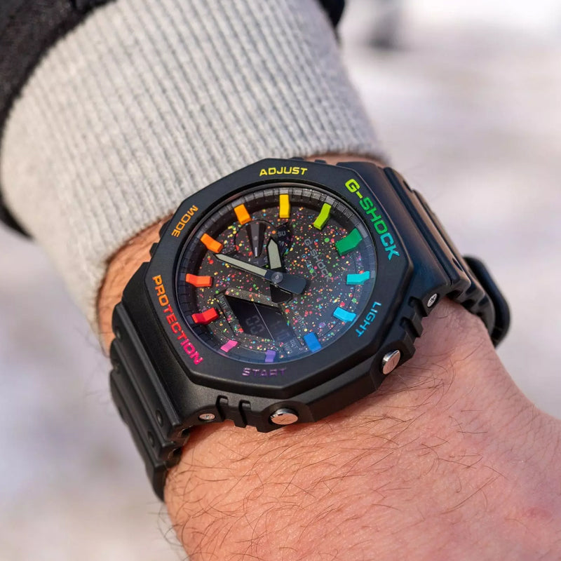 CASIO G-Shock Analog-Digital 'Black' GA-2100-1AERP