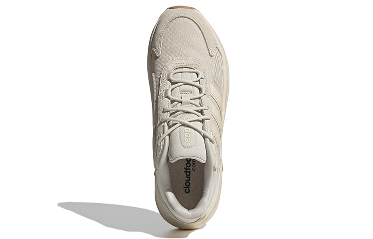 (WMNS) adidas neo Ozelle Cloudfoam 'Light Brown' GX6762