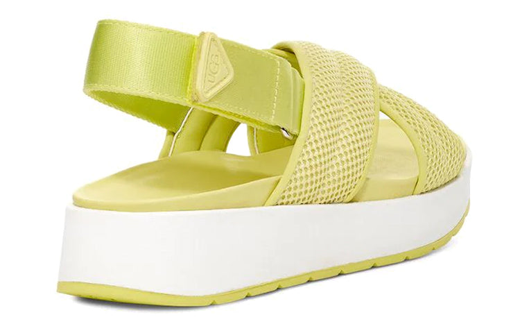 (WMNS) UGG other Sports sandals 'Yellow White' 1117277-MRT