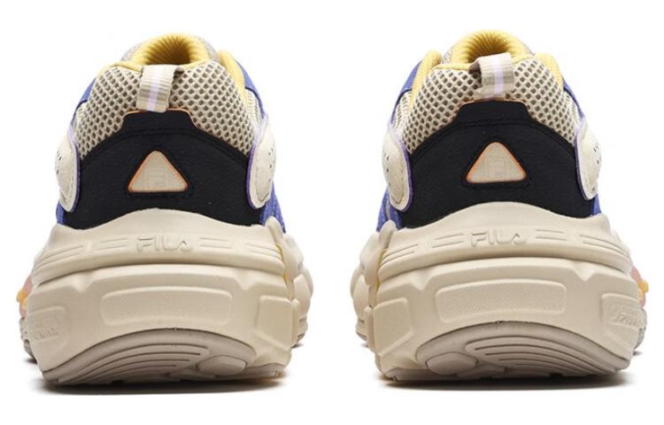 (WMNS) FILA ET Fashion Shoes 'Beige Bue Yellow' F12W312120FTB