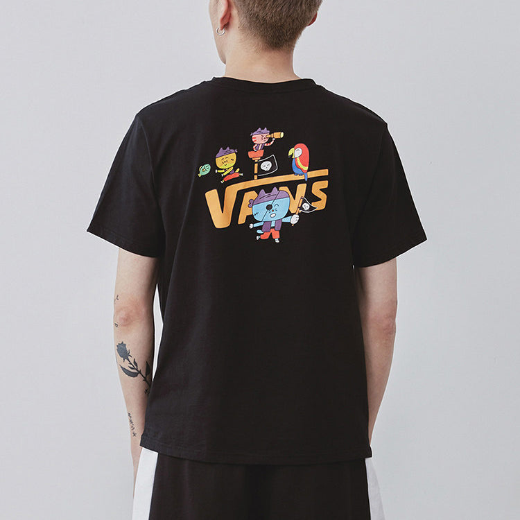 Vans x Hororoworld Unisex Round-neck Black VN0A4RASBLK1