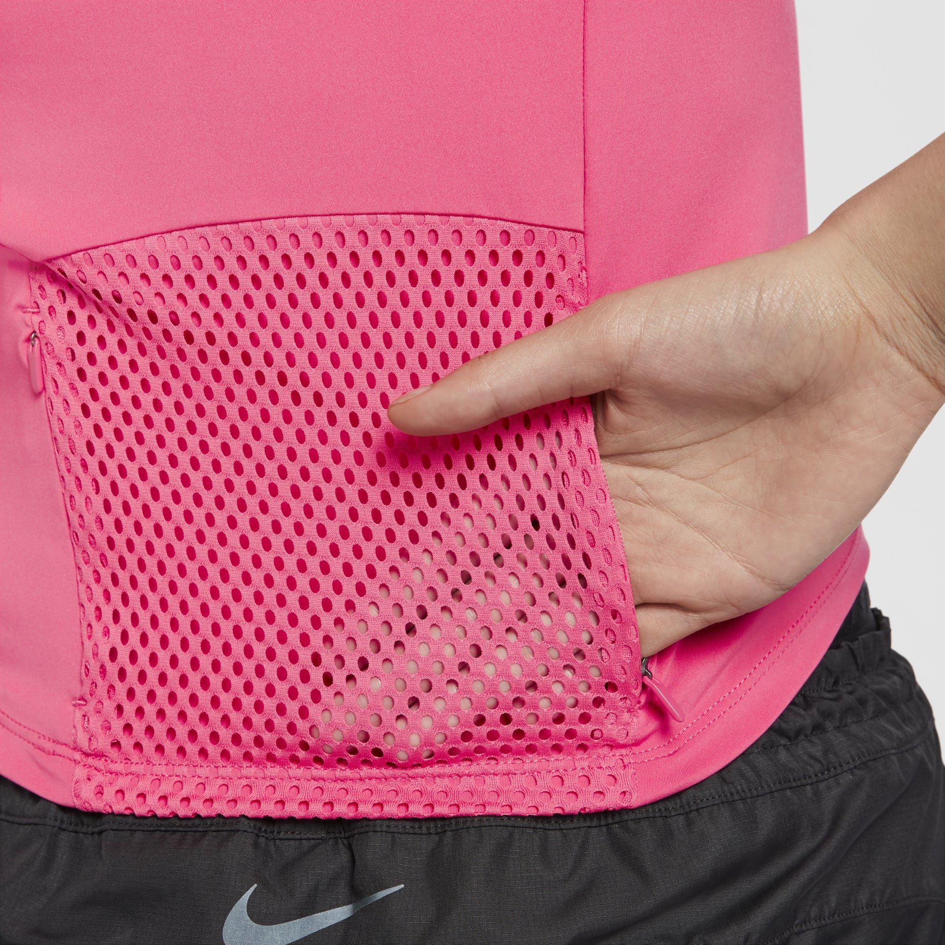 (WMNS) Nike Running Division Dri-FIT Pocket Tank Asia Sizing 'Aster Pink' FV6382-629