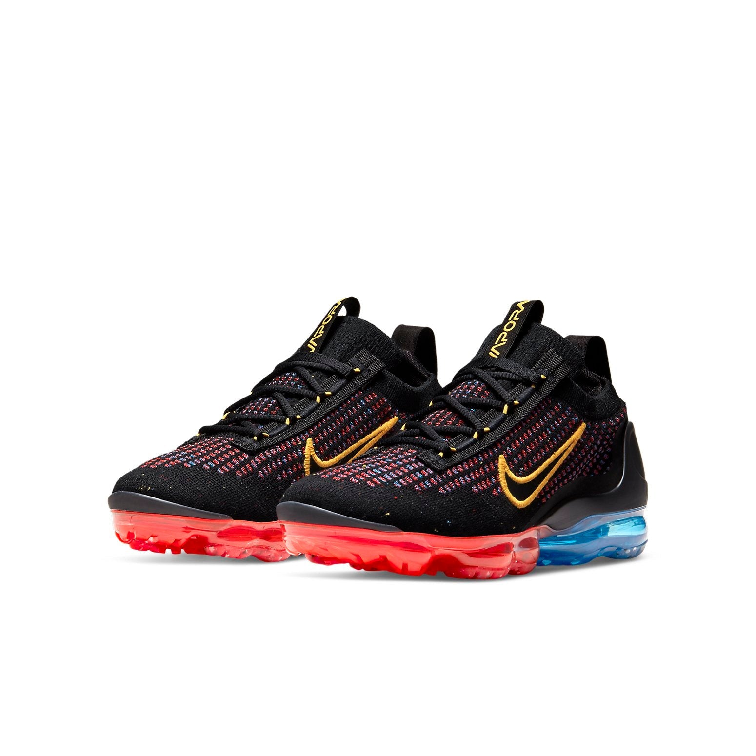 (GS) Nike Air VaporMax 2021 Flyknit 'Black Multi' DV2198-001