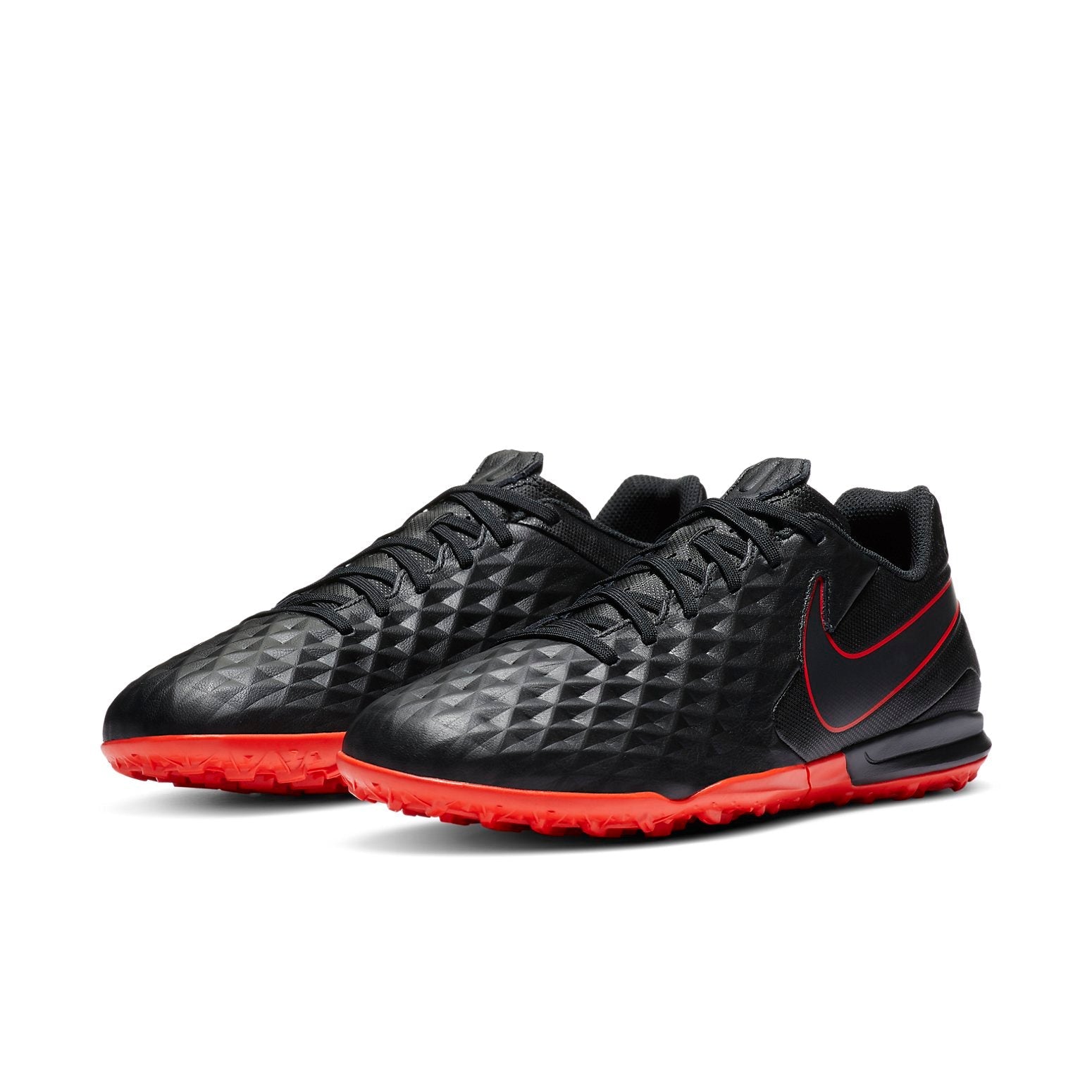 Nike Tiempo Legend 8 Academy TF Turf 'Black Red' AT6100-060