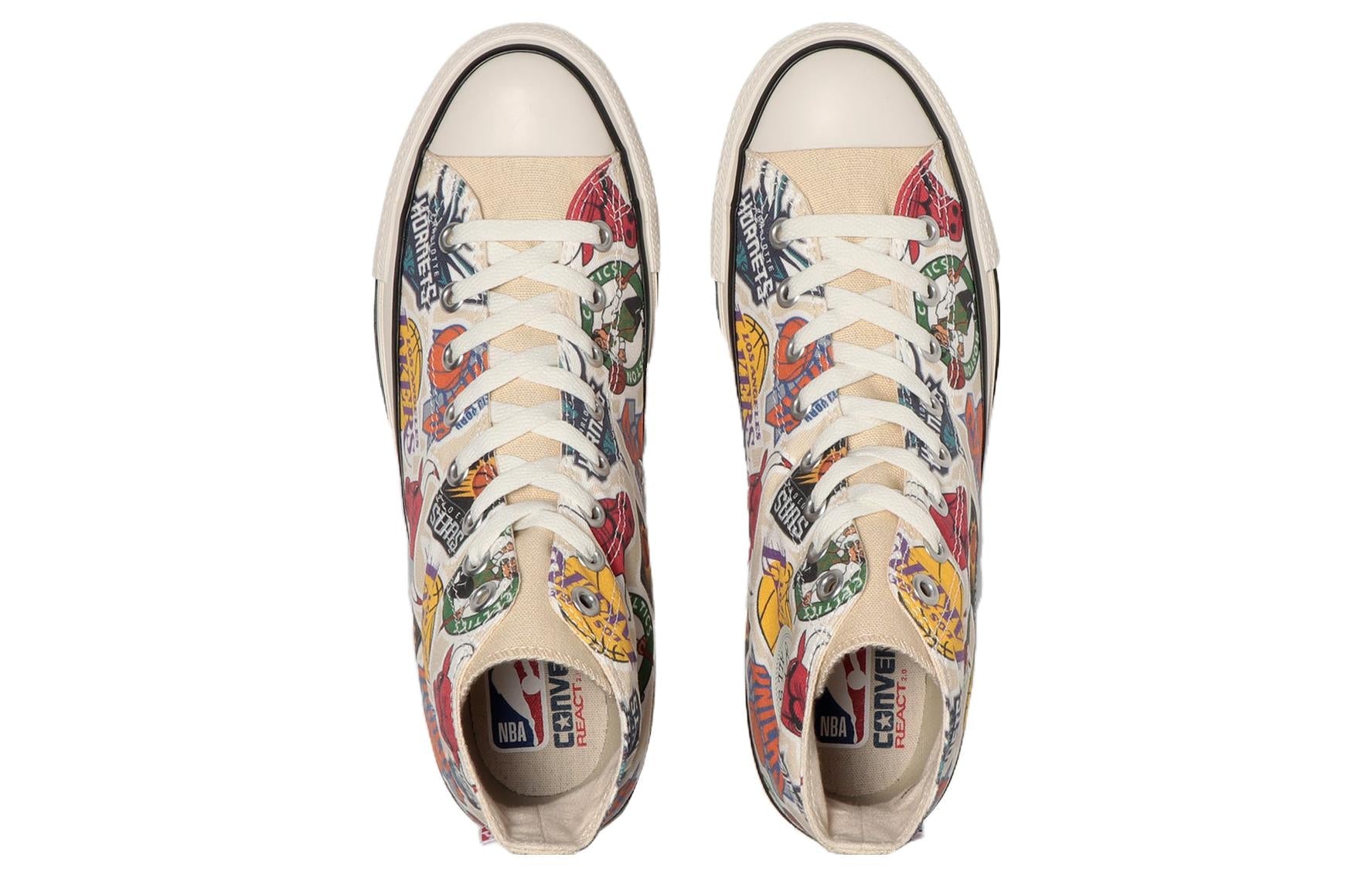 Converse All Star x NBA Hi 'Off White Multi-color' 31309400