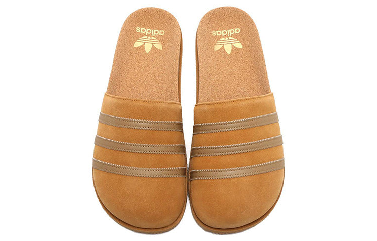 adidas Adimule Lea Slide 'Light Brown' GY2555