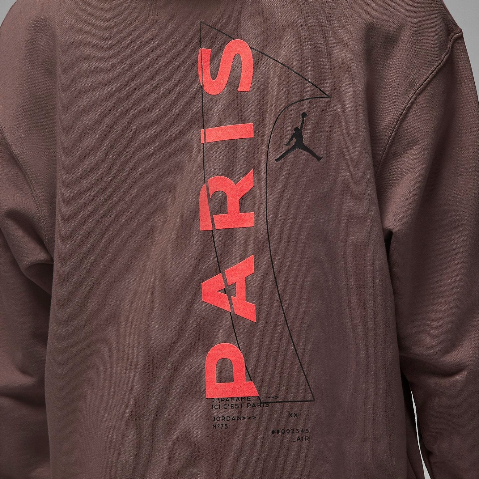 Air Jordan Paris Saint Germain Pullover Hoodie 'Plum Eclipse Bright Crimson' DM3097-291