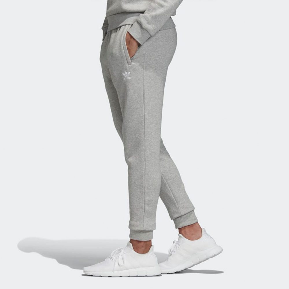adidas originals Trefoil Pants Solid Color Training Bundle Feet Sports Pants Gray ED8786