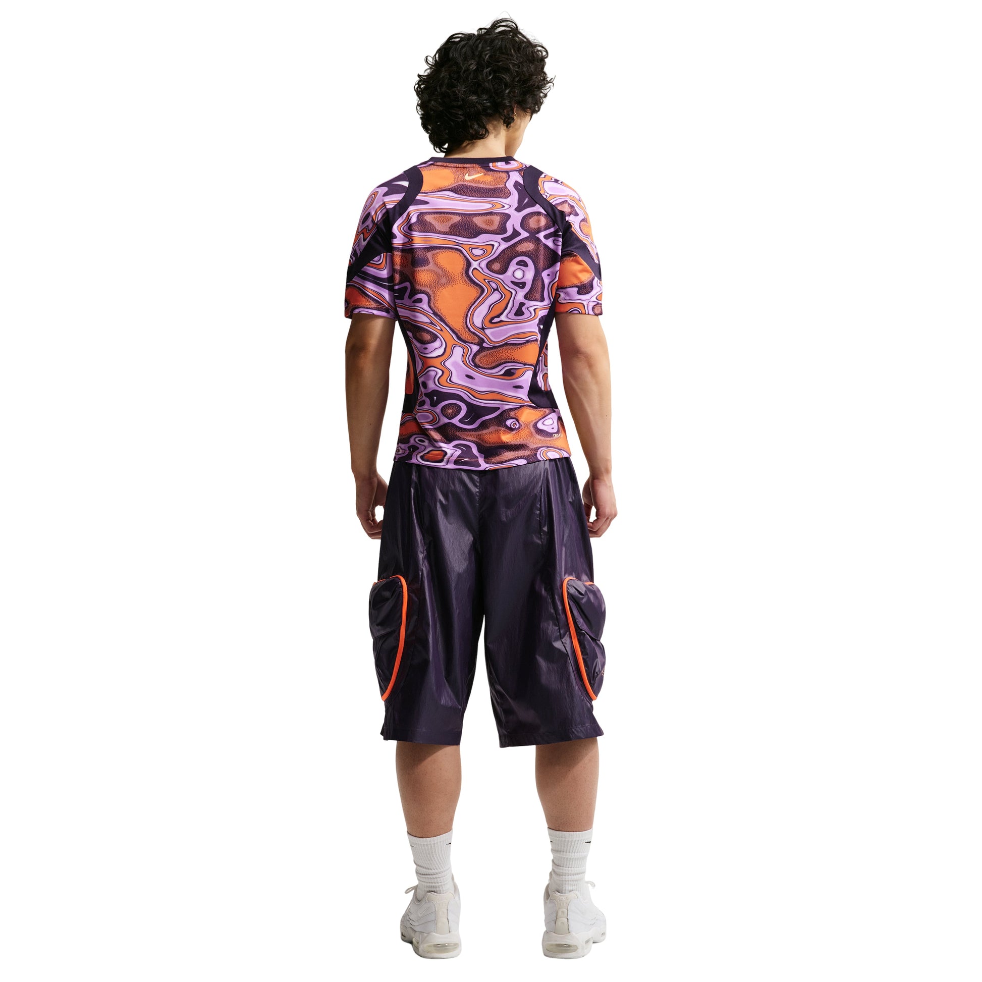 Nike Project F.R.O.G. Woven Pod Cargo Shorts 'Purple Dynasty Tangerine Tint' IF1292-525