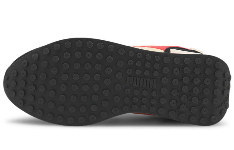 PUMA Unisex Future Rider Twofold Sd Running Shoes White/Black/Red 381052-13