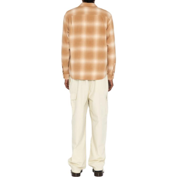 Stussy Bay Plaid Shirt 'Tan' 1110292-TAN