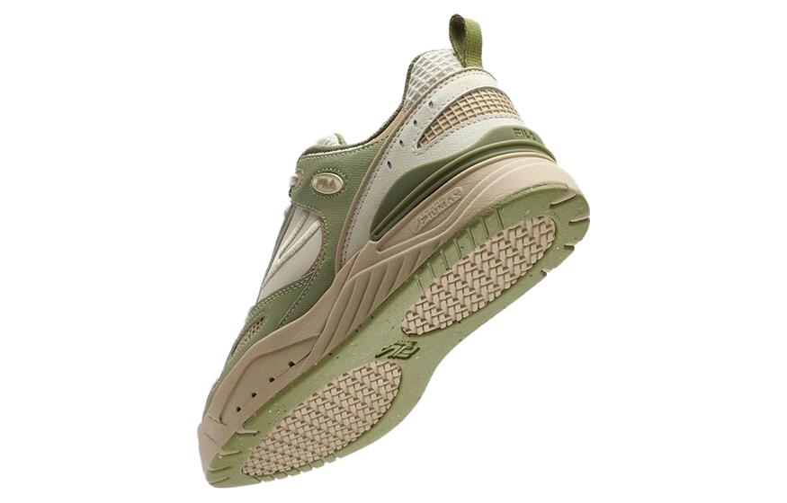 (WMNS) FILA SLAM 22 Skate Shoes 'White Green Brown' F12W341208FWB