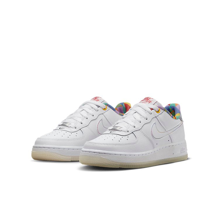 (GS) Nike Air Force 1 Low 'White Multi' FN8912-111