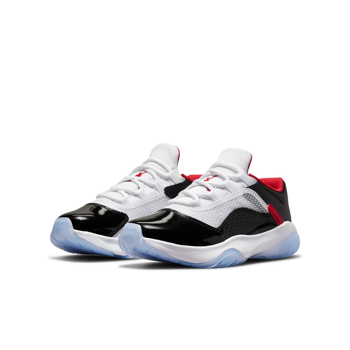 (GS) Air Jordan 11 CMFT Low 'White Black University Red' CZ0907-160