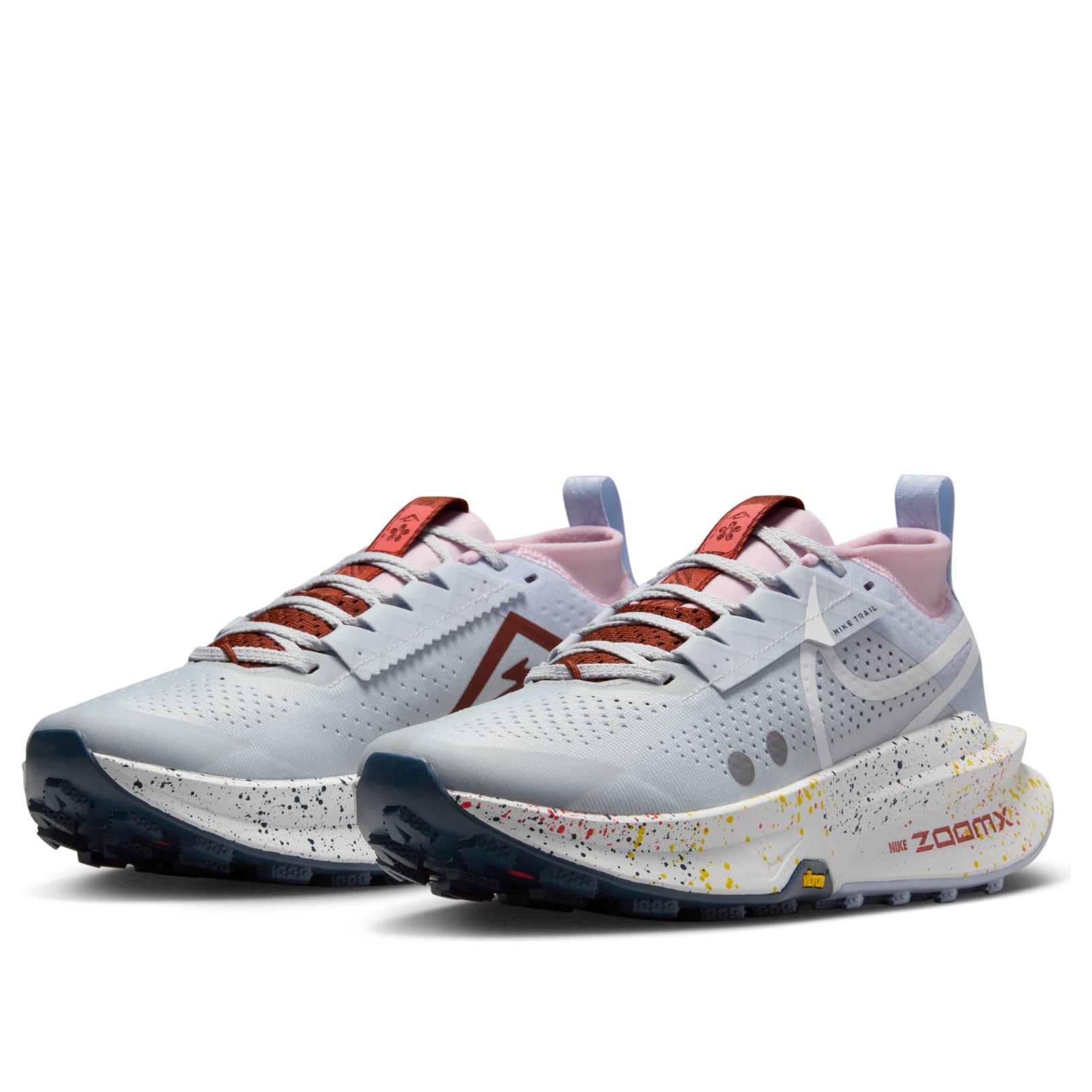 (WMNS) Nike ZoomX Zegama Trail 2 'Pure Platinum Football Grey Pink Foam' FD5191-006