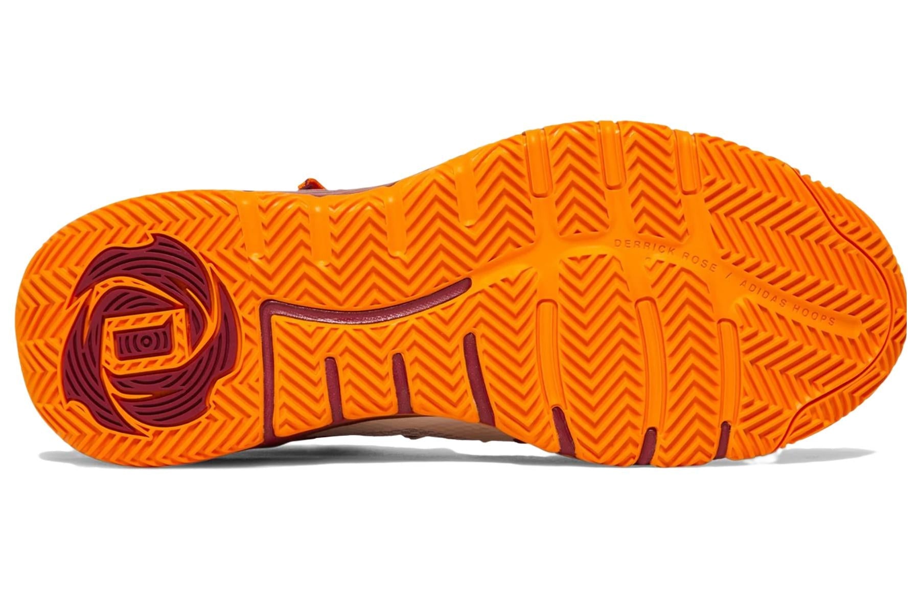 adidas D Rose Son of Chi Sneakers 'Cloud White Bold Orange' GV8717