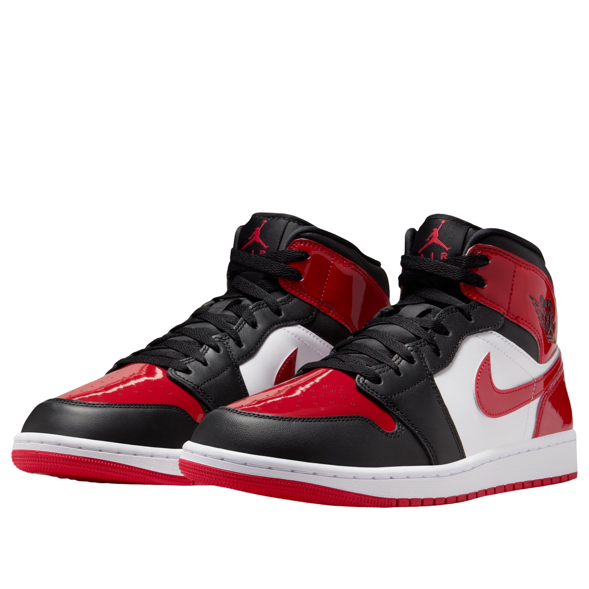 Air Jordan 1 Mid 'Bred Toe' HV4091-006